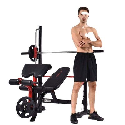 1790x1880x1770 mm Gewichtheffen Bank Platte bank Press Gym Fitness apparatuur NW kgs 64