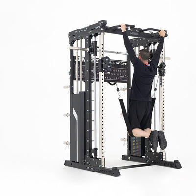 Unisex Strength Training Fitness Equipment Half Rack Power Cage Home Gym Multifunctionele Smith Machine Squat Rack
