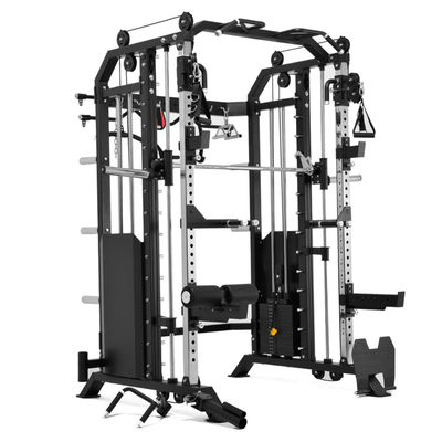 G7 G7W Multifunctionele fitnessapparatuur 3 in 1 Combo Power Rack Met Smith Machine Functie