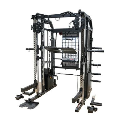 G7 G7W Multifunctionele fitnessapparatuur 3 in 1 Combo Power Rack Met Smith Machine Functie