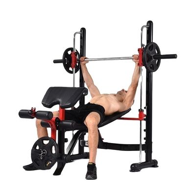 Opvouwbare fitnessruimte verstelbare multi gewichtheffing platte bankpers voor thuismetalen NW kgs 64