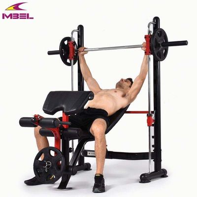 Opvouwbare fitnessruimte verstelbare multi gewichtheffing platte bankpers voor thuismetalen NW kgs 64