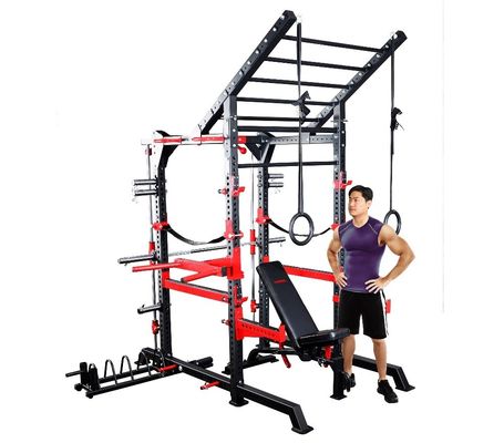 OEM ODM-service Multifunctionele powerrack voor sterke fitnessapparatuur voor mannen
