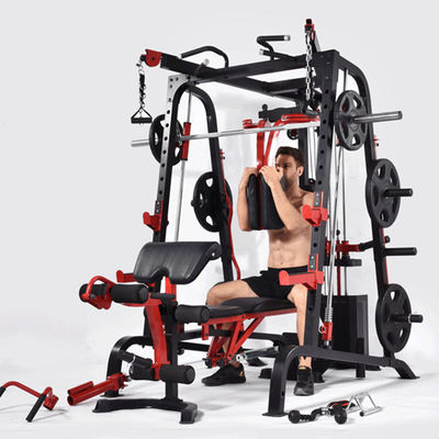 Mensen 70 Eenheid 9010DE Bodybuilding Fitness Machine Gym Smith Machine met gewichtstapel