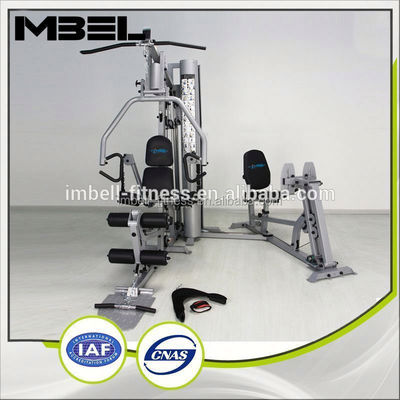GREY/BLACK Gewichtsplaten bedekt met één station HG9900 Home Gym Krachtoerusting Fitness Oefening Gymmachine