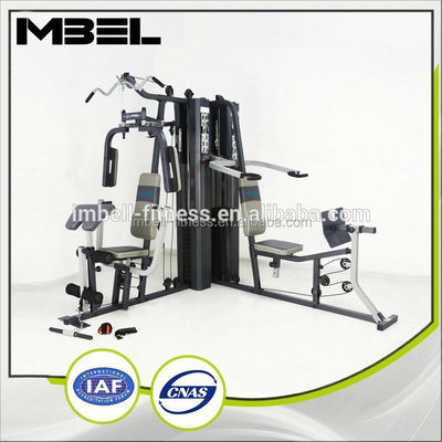 GREY/BLACK Gewichtsplaten bedekt met één station HG9900 Home Gym Krachtoerusting Fitness Oefening Gymmachine