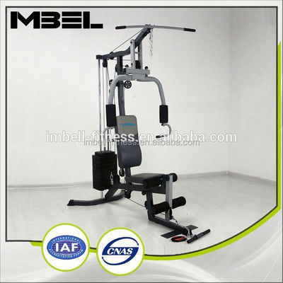 GREY/BLACK Gewichtsplaten bedekt met één station HG9900 Home Gym Krachtoerusting Fitness Oefening Gymmachine