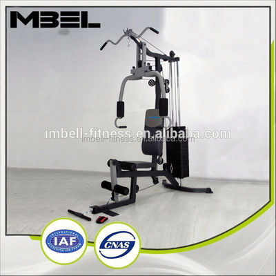 GREY/BLACK Gewichtsplaten bedekt met één station HG9900 Home Gym Krachtoerusting Fitness Oefening Gymmachine