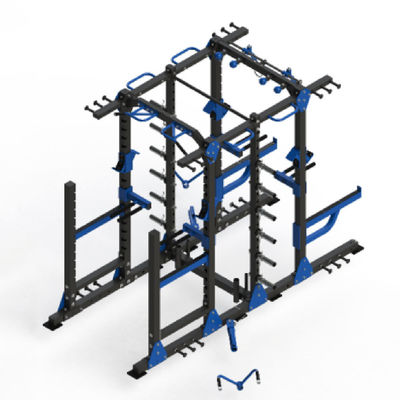 NO Opvouwbare MFC-8000-L multifunctionele sportschoolapparatuur commercieel power rack voor de markt