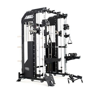 Opvouwbare Multi Smith Machine Power Rack Commerciële fitnessapparatuur voor krachttraining