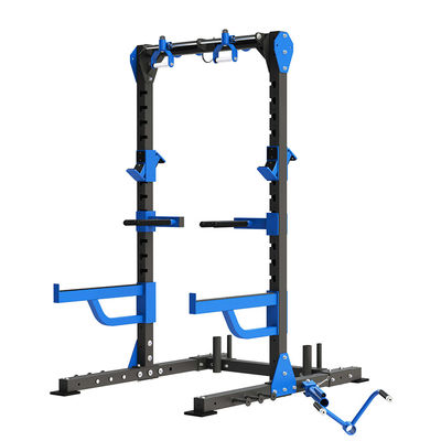 Commerciële sportschoolapparatuur Red Power Squat Rack met aanpasbaar en duurzaam ontwerp