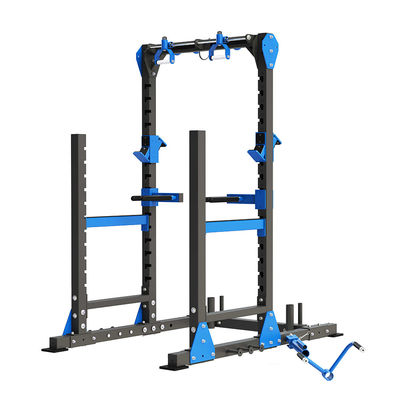 Commerciële sportschoolapparatuur Red Power Squat Rack met aanpasbaar en duurzaam ontwerp