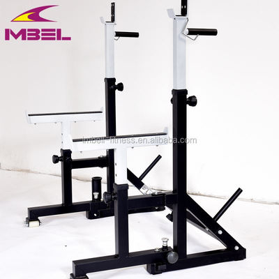 NO Opvouwbare geïntegreerde gymtrainer Chinese verstelbare bank squat rack