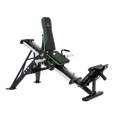 Dunkelgrijze professionele kabel-crossover multi-gymmachine voor mannen voor zittende kalfverhoging