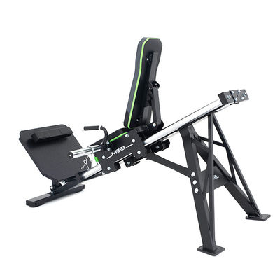 Dunkelgrijze professionele kabel-crossover multi-gymmachine voor mannen voor zittende kalfverhoging