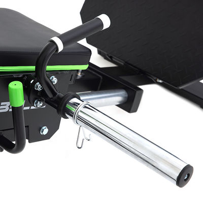 Dunkelgrijze professionele kabel-crossover multi-gymmachine voor mannen voor zittende kalfverhoging