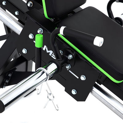Dunkelgrijze professionele kabel-crossover multi-gymmachine voor mannen voor zittende kalfverhoging