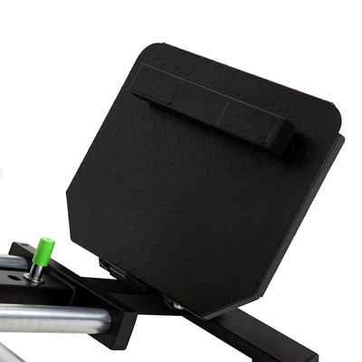 Dunkelgrijze professionele kabel-crossover multi-gymmachine voor mannen voor zittende kalfverhoging