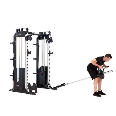 Metalen lichtgrijze luxe XT2 multifunctionele trainer power rack fitnessapparatuur oefenmachine