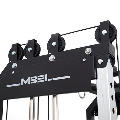 Metalen lichtgrijze luxe XT2 multifunctionele trainer power rack fitnessapparatuur oefenmachine