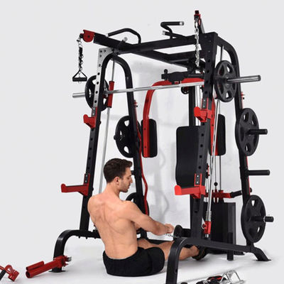 Volledige set multifunctionele trainer gym Smith machine Functionele trainer apparatuur Smith machine