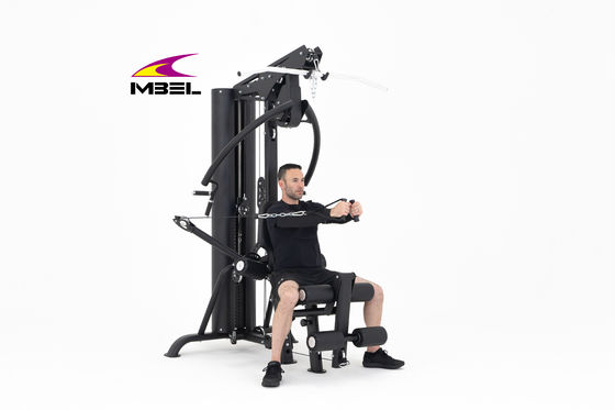 Ondersteuning LCL en OEM Service 90 kgs Gewichtsstapel Thuis Gym met dubbele functie Press Arms