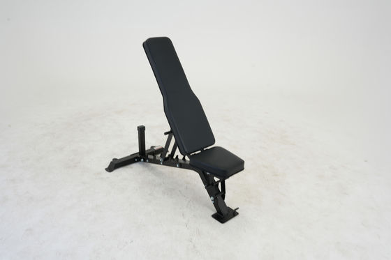 Opvouwbare verstelbare dumbbell opvouwbare gewichtsbank voor de workout moderne stijl zwart