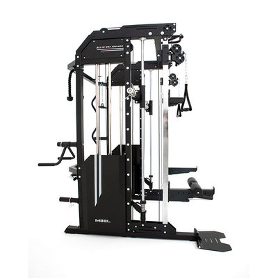 Red Multi Functional Trainer Power Rack Fitness Gym Equipment Oefenapparatuur Smith Machine Home Gym Station NW 378.2