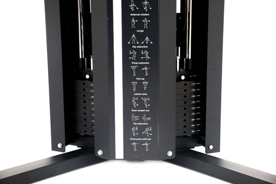 Bodybuilding Functionele trainer Home Gym apparatuur met dubbel verstelbaar katrol systeem