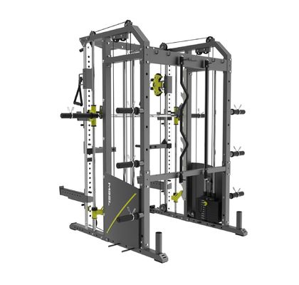 Op maat gemaakte Multi Function Gym Verstelbare Kabel Gym Squat Rack met 90Lbs Gewichtsstapel