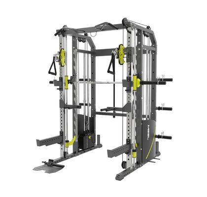 Op maat gemaakte Multi Function Gym Verstelbare Kabel Gym Squat Rack met 90Lbs Gewichtsstapel