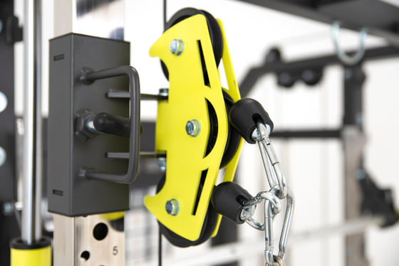 Op maat gemaakte Multi Function Gym Verstelbare Kabel Gym Squat Rack met 90Lbs Gewichtsstapel