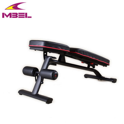AD18235 Decline Utility Bench Zwart Sit Up Bench voor Ab-oefeningen voor mannen in de home gym
