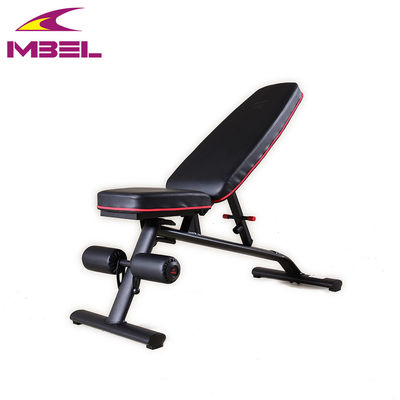 AD18235 Decline Utility Bench Zwart Sit Up Bench voor Ab-oefeningen voor mannen in de home gym
