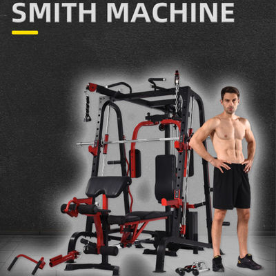Multi Functionele Smith Machine Beste fitnessapparatuur voor thuis gym kabel crossover