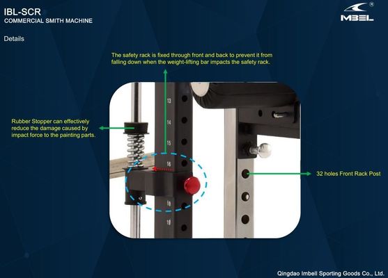 Commerciële Home Gym Multi Functionele Squat Rack Duurzame en veelzijdige Smith Machine