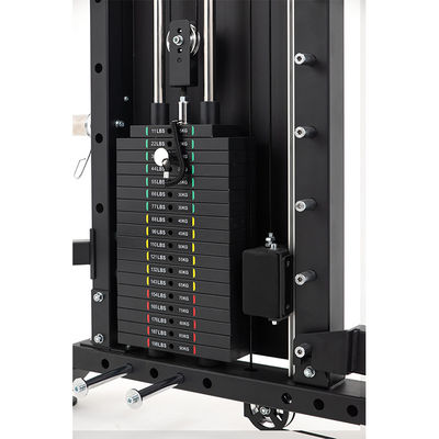 Ontwerp bodybuilding apparatuur 3D Smith machine met functionele trainer en power rack