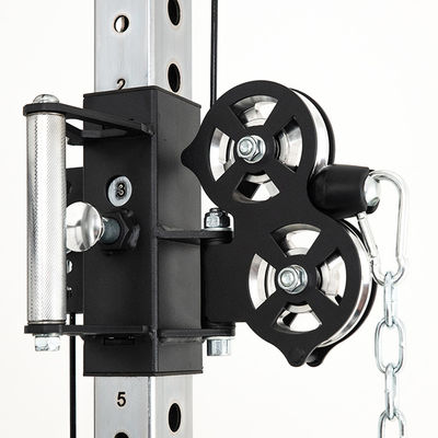 Full Smith Machine Powertec Gym All In One Oefenapparatuur Met Weight Stack Zwart Multi Function Station