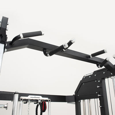 Full Smith Machine Powertec Gym All In One Oefenapparatuur Met Weight Stack Zwart Multi Function Station