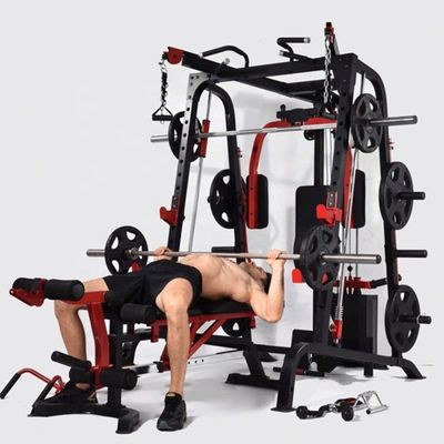Inrichting Multi Functionele Smith Machine Squat Rack voor uitgebreide krachttraining