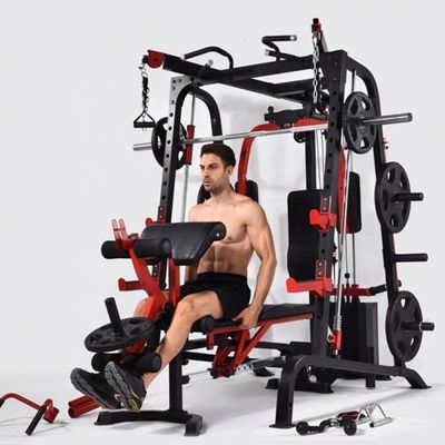 Inrichting Multi Functionele Smith Machine Squat Rack voor uitgebreide krachttraining