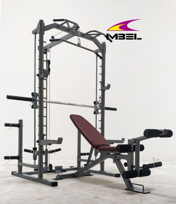 Unisex verstelbare functionele trainer Power Gym apparatuur Smith Machine Squat Rack Met Lat Pull Down En Cable Crossover