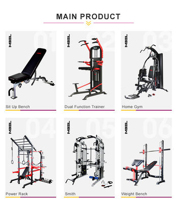 Bodybuilding Functie Squatting Racks voor thuis Fitness Smith Machine Stalen materialen