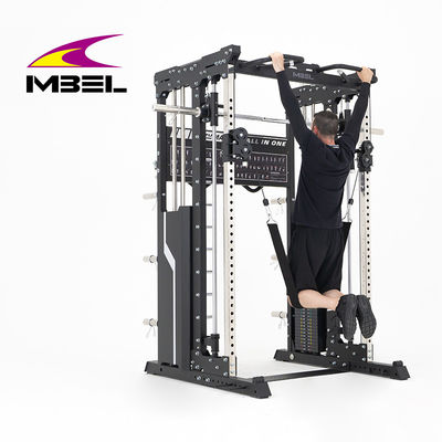 Multifunctionele geïntegreerde sportschooltrainer Bodybuilding Gym Smith Machine Squat Rack Power Rack
