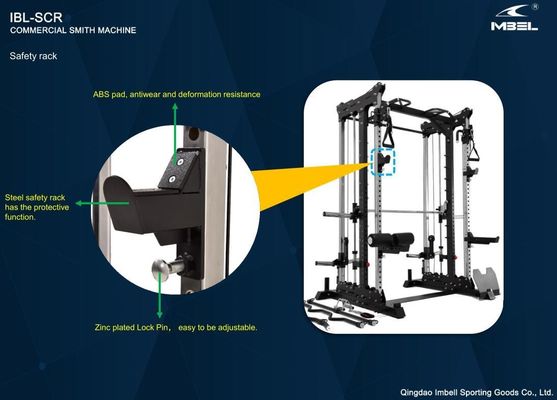 1408*2121*2290 All-in-one fitnessapparatuur voor duurzame en multifunctionele training