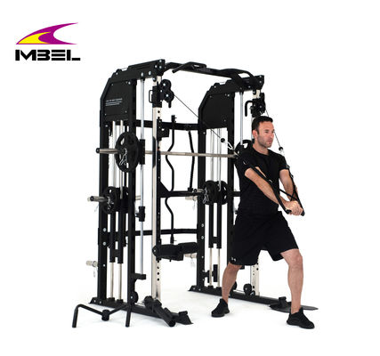 Multifunctioneel Squat Rack Power Rack Smith Machine voor thuis fitness trainingsapparatuur