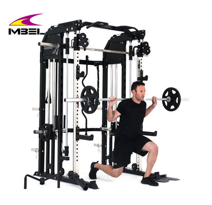 Multifunctioneel Squat Rack Power Rack Smith Machine voor thuis fitness trainingsapparatuur
