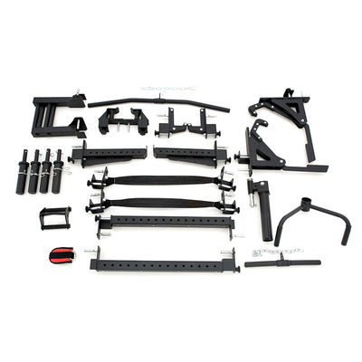 Opvouwbare Barbell Squat Power Rack Cage Met Lat Pull Down En 360 Landmine Voor Home Gym