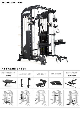 Bodybuilding Functionele trainer machine Multi Functionele station Gym Fitness apparatuur